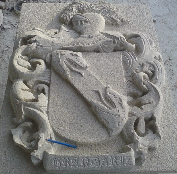 Imagen del escudo que representa al apellido Brandariz